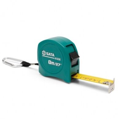 Målerulle Sata ST91323E; 25 mm; 8 m