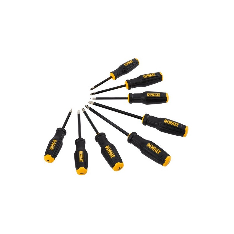 Skrutrekkersett DeWalt DWHT65102-0; 8 stk