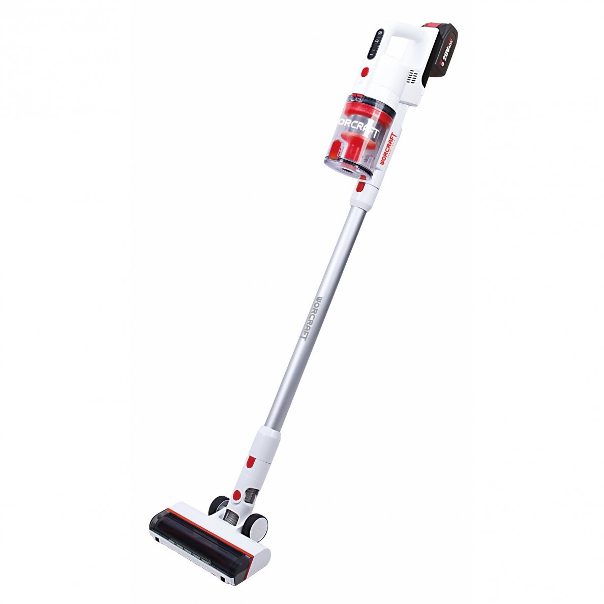 Batteridrevet støvsuger Worcraft CPVCS20LiBM; 20 V; 1x4,0 Ah batt.