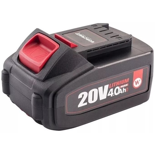 Batteri Worcraft CLB20V40T; 20 V; 4,0 Ah; Li-ion