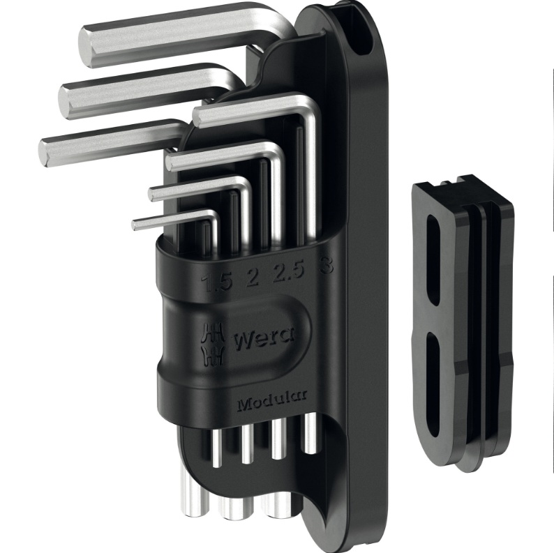 Unbrakonøkler Wera&nbsp;Modular Hex-Plus 1&nbsp;WE05049003001; 7 stk
