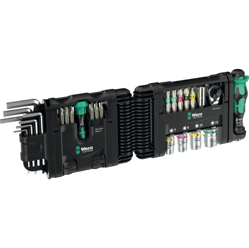 Verktøysett Wera&nbsp;Modular&nbsp;Set 1&nbsp;WE05049020001; 50 stk