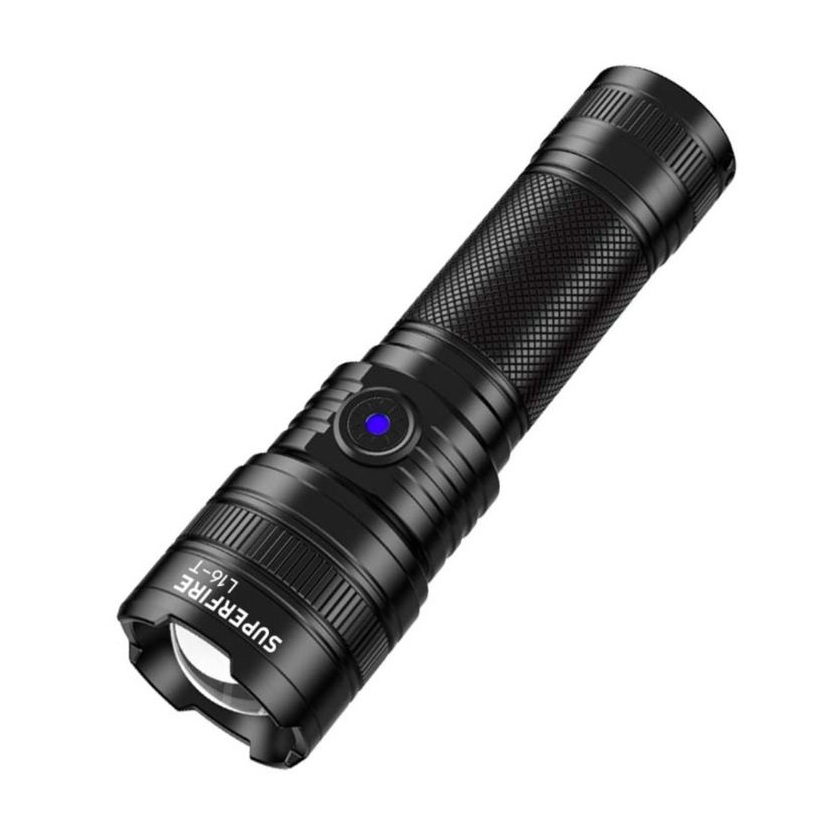 Lommelykt Superfire L16-T; LED; 890 lm