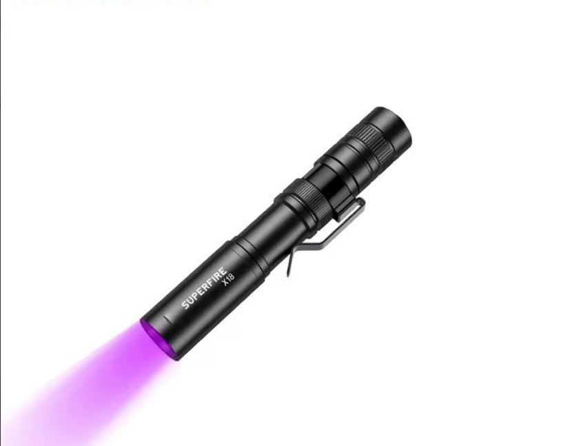 Lommelykt Superfire X18-U; UV