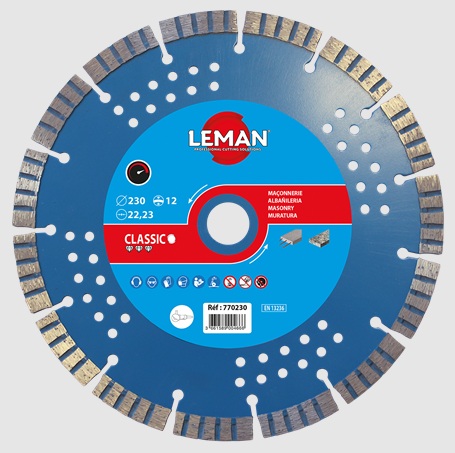 Diamantkappeskive LEMAN F770301; 300x20x3,0 mm