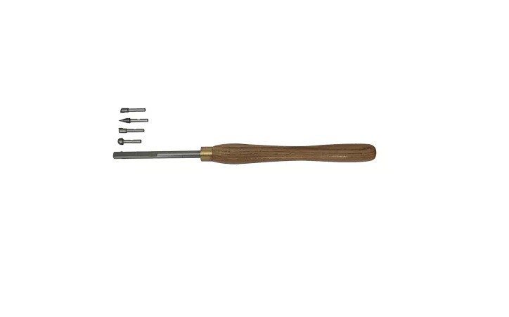 Tredreiing meisel sett LEMAN F870.700.04; 4 stk