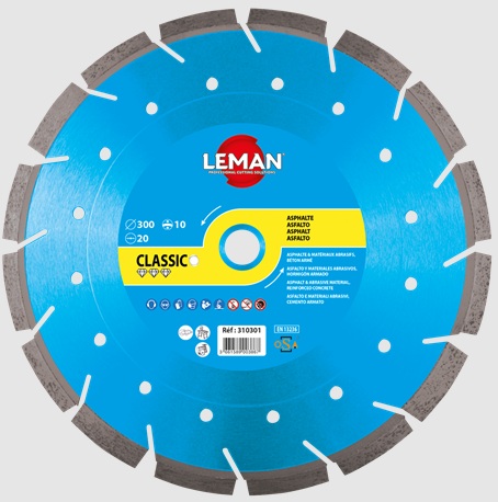 Diamantkappeskive LEMAN F310305; 300x25,4x3,2 mm