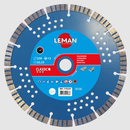 Diamantkappeskive LEMAN F770305; 300x25,4x3,0 mm