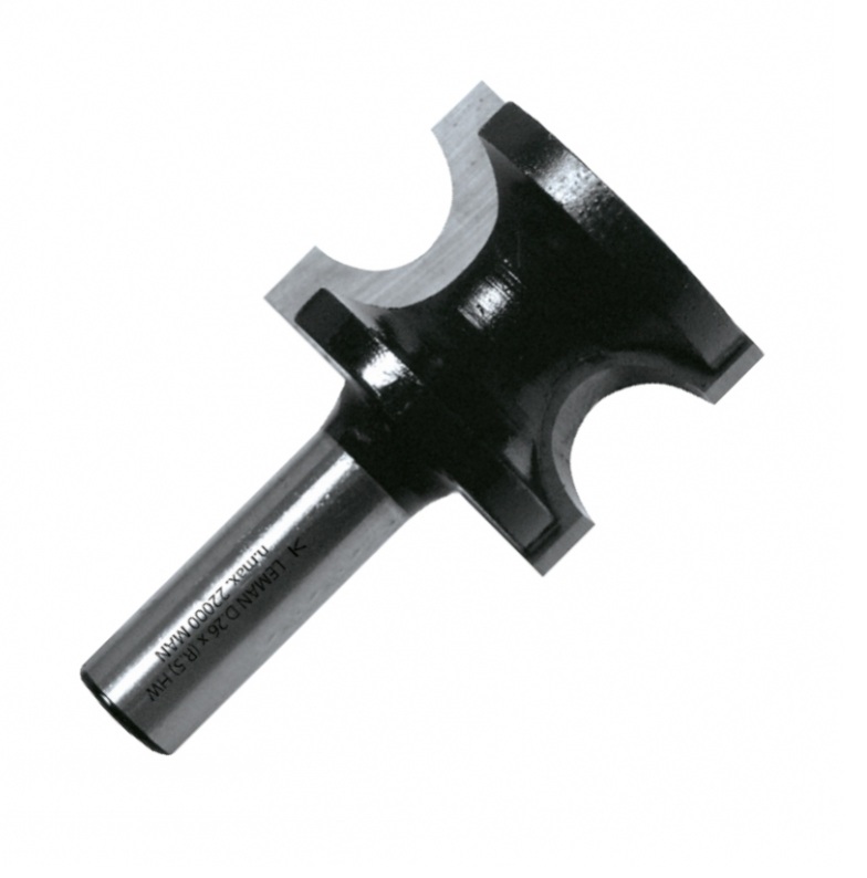Kant- og hjørnefres LEMAN F4418-705-00; 26 mm; 8 mm