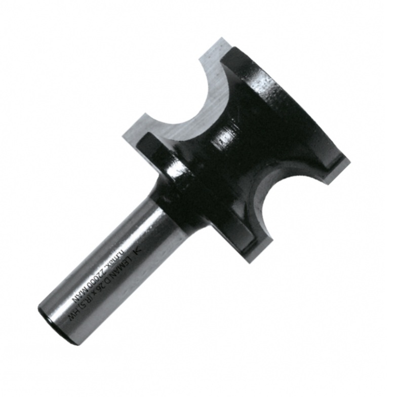 Kant- og hjørnefres LEMAN F4418-703-00; 22 mm; 8 mm