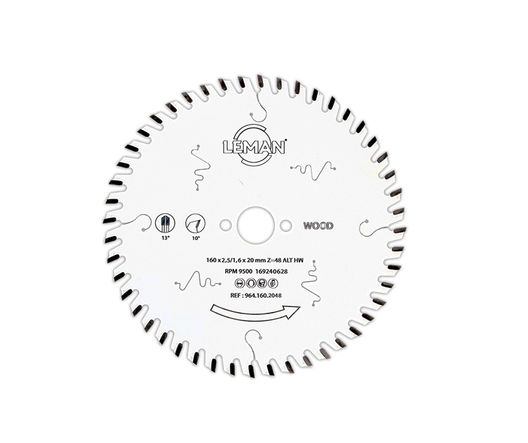 Sagblad for tre LEMAN F964.180.3024; 180x30x2,8 mm