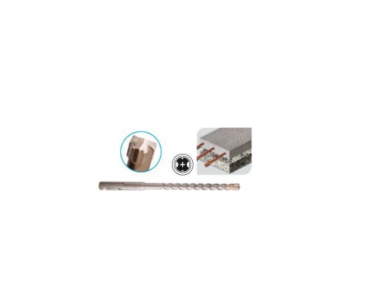 Bor for betong LEMAN 604-160-10; 10 mm; 160 mm