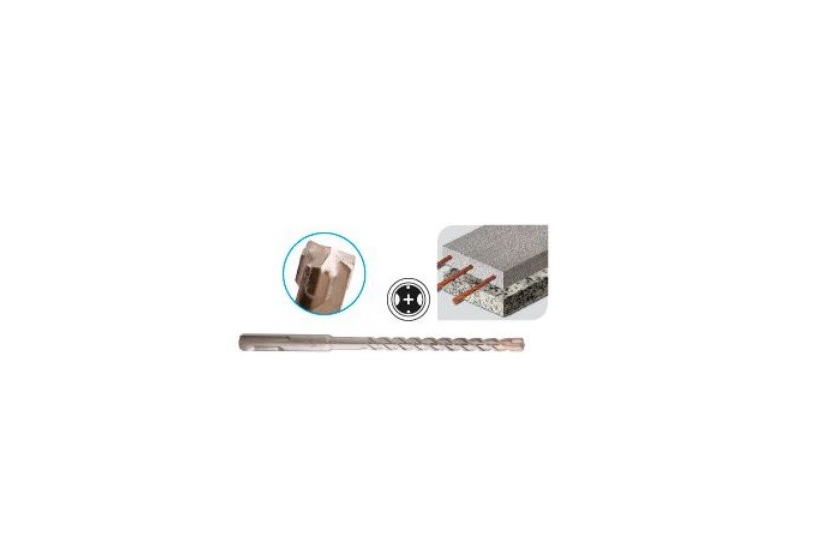 Bor for betong LEMAN 604-110-08; 8 mm; 110 mm