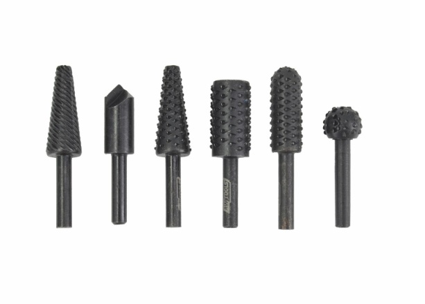 Slipestenssett AWTools AW32852; 6 stk