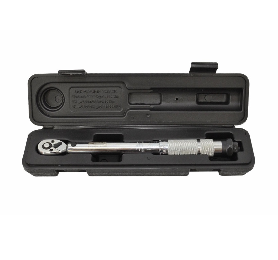 1/4 ''Moment- nøkkel AWTools AW39402BL; 5-25 Nm