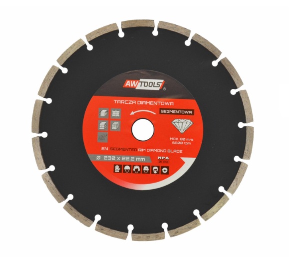 Diamantkappeskive AWTools AW45300; 300x25,4x2 mm