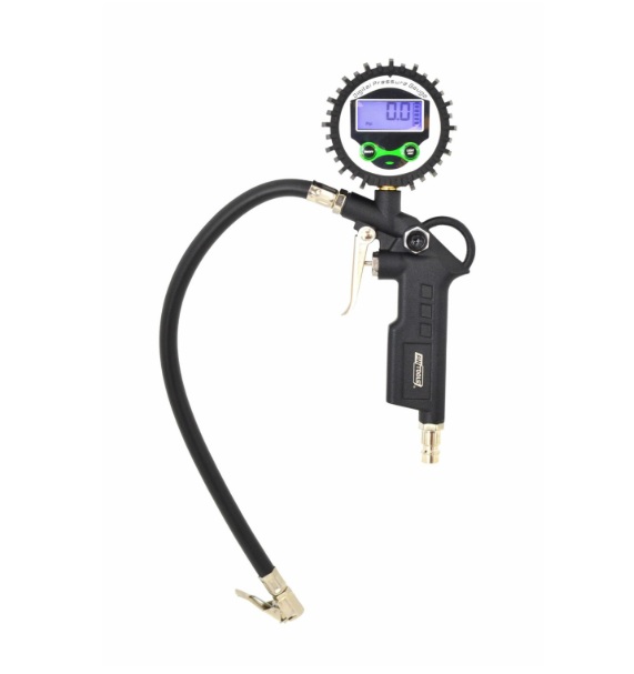 Dekk blåsepistol med manometer AWTools AW100322