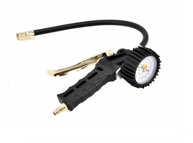 Dekk blåsepistol med manometer AWTools AW100323