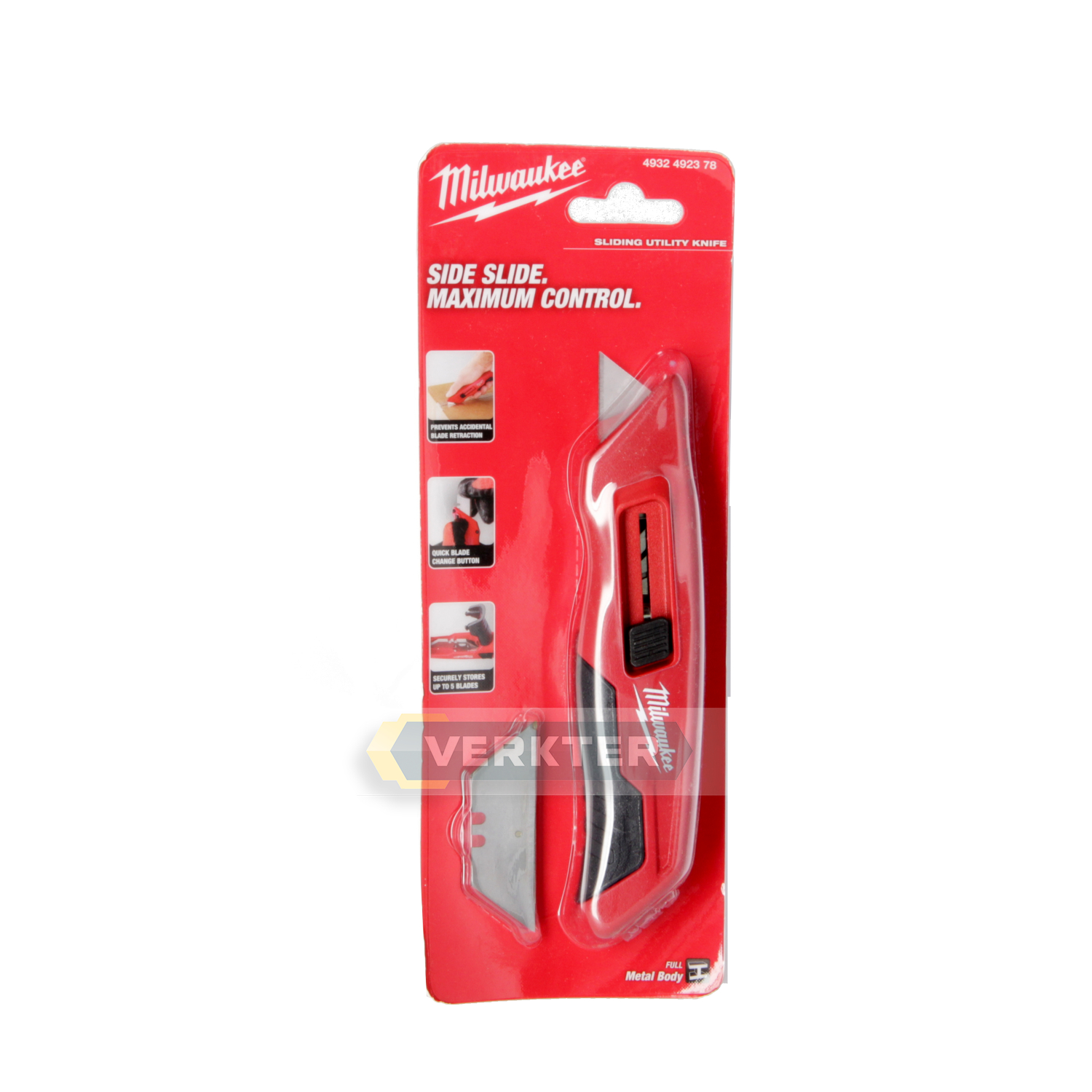 Kniv med utskiftbare blader Milwaukee 4932492378