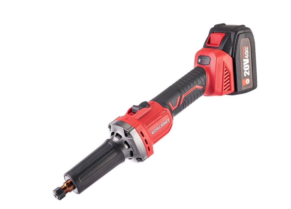 Rettsliper Worcraft CDGS20LiB; 20 V; 1x4,0 Ah batt.