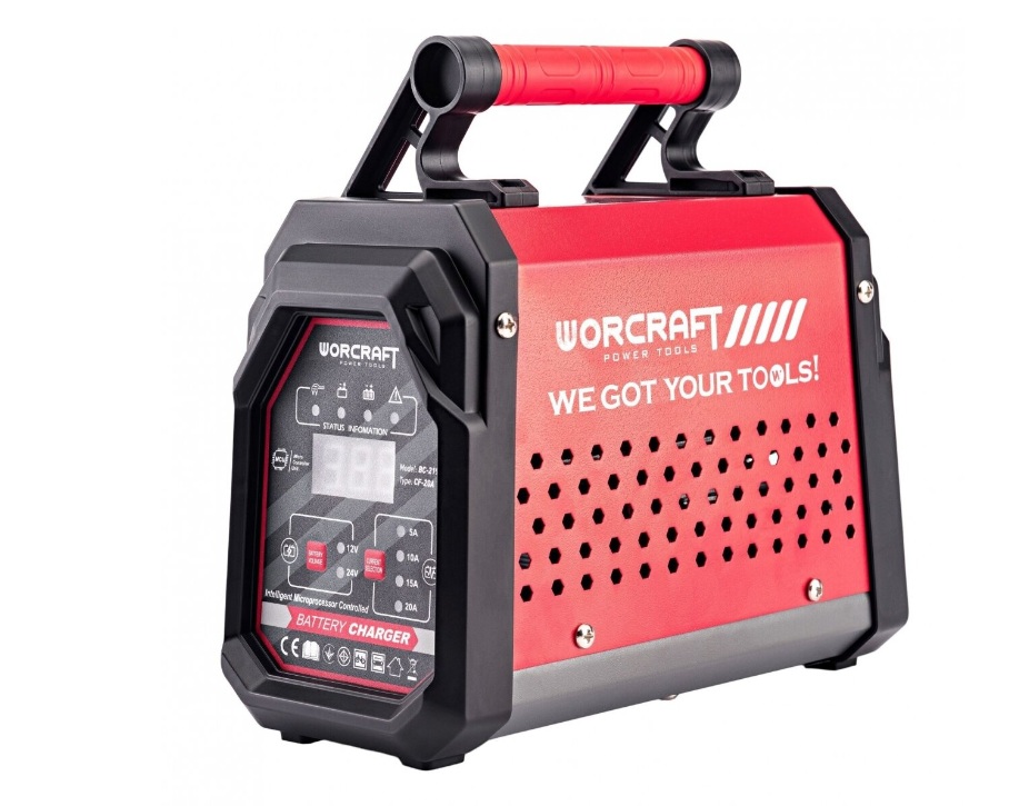 Lader Worcraft BC219; 12/24 V; 10-300 Ah