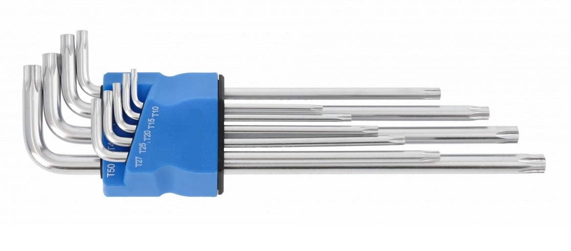 Unbrakonøkler Condor Werkzeug C1120-02; T-10-T50; 9 stk