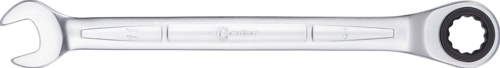 Fastnøkkel med skralle Condor Werkzeug C4120-11; 11 mm