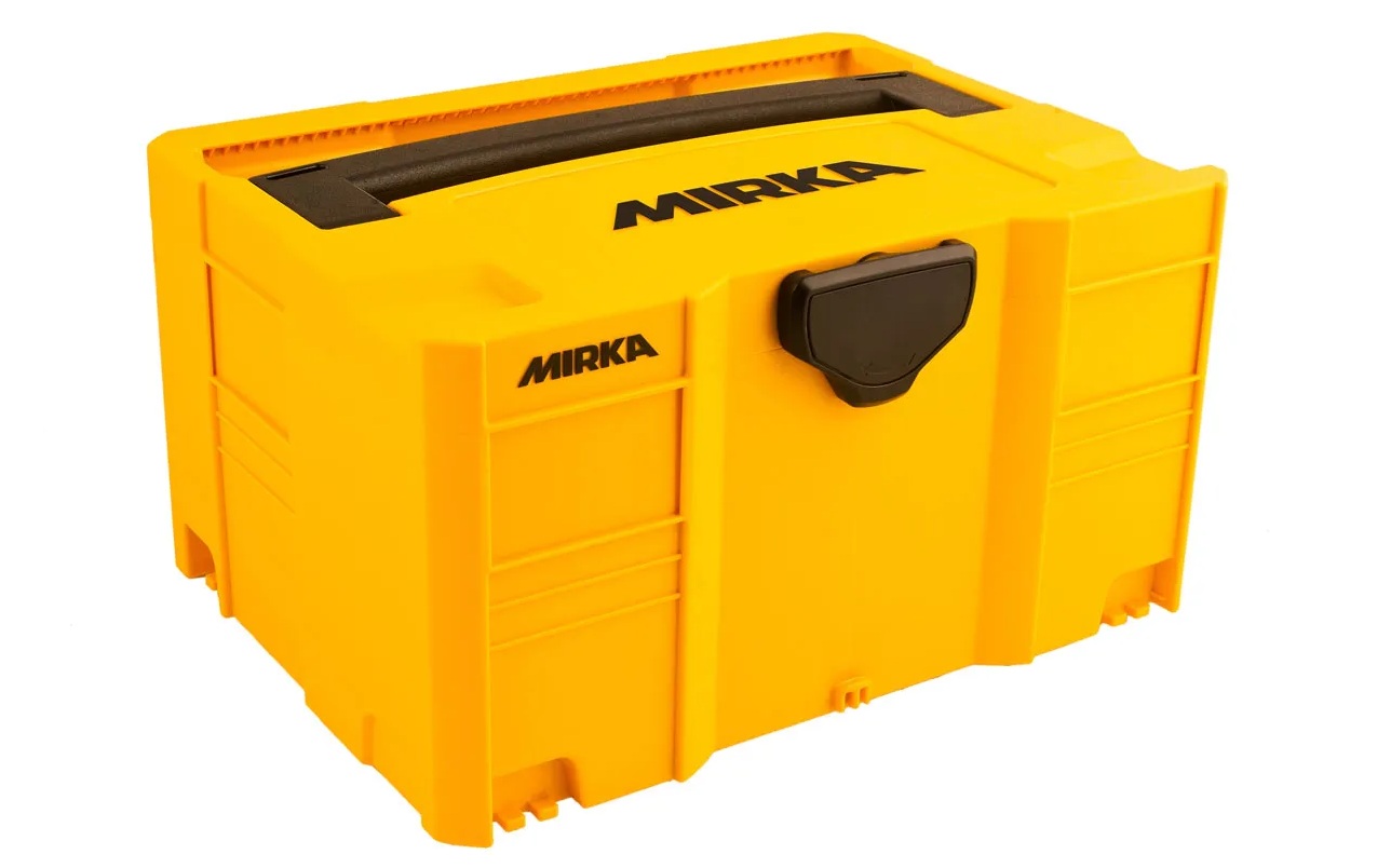 Verktøykasse Mirka MIN6533011; 400x300x210 mm; gul