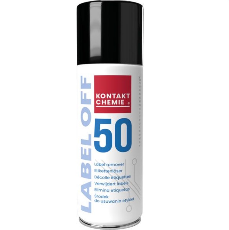 Rengjøringsmiddel KONTAKT CHEMIE KOC-LABELOFF50/200; 200 ml
