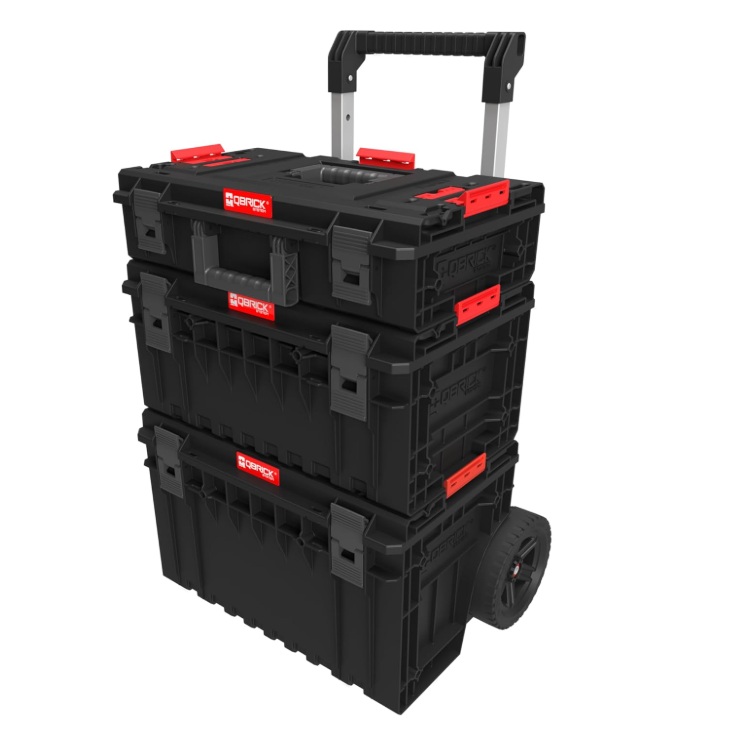 Verktøykasse sett Qbrick Z258018PG001 System ONE 2.0 CART VARIO