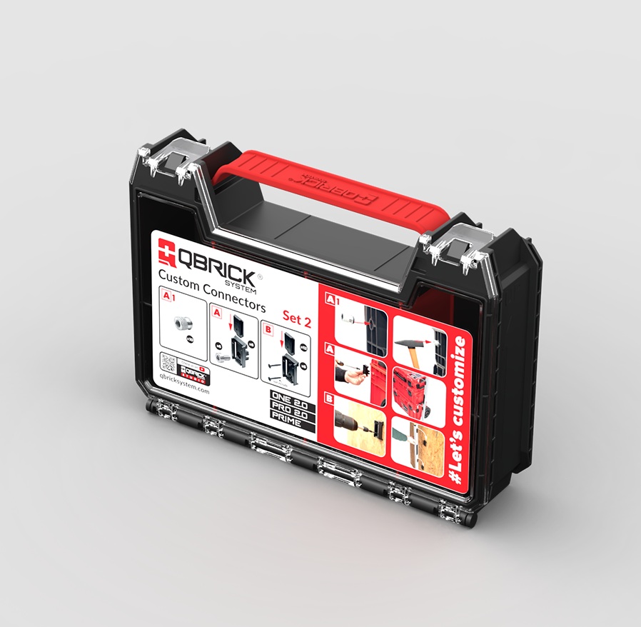 Tilbehørsett Qbrick Z258933PG001; 40 stk