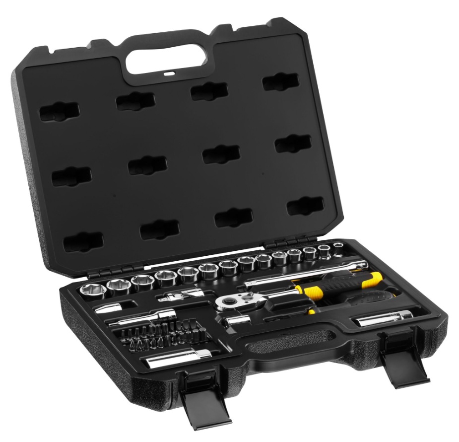 Verktøysett Stanley STMT82829-1; 3/8''; 45 stk
