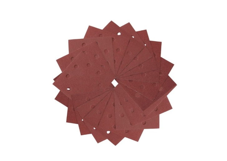 Sandpapir til planslipere DeWalt DT3035-QZ; 115x115 mm; K240; 25 stk
