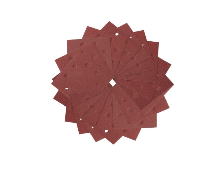 Sandpapir til planslipere DeWalt DT3032-QZ; 115x115 mm; K80; 25 stk