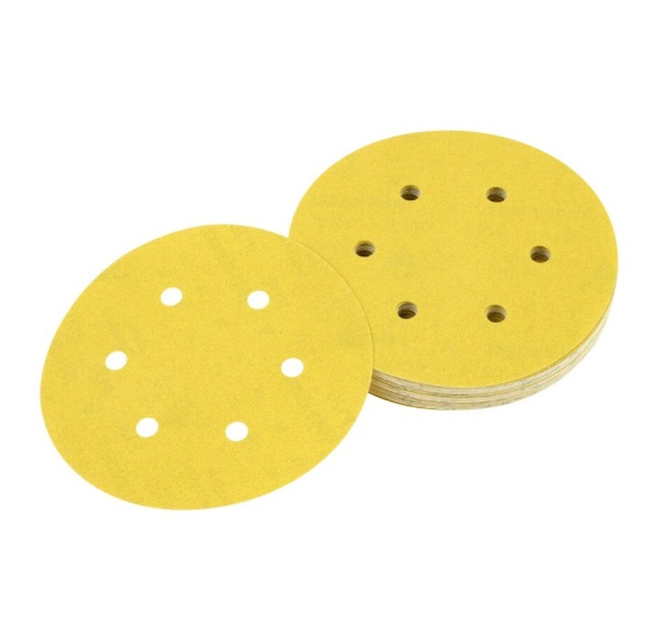 Sandpapir til planslipere DeWalt DT3125-QZ; 150 mm; K120; 10 stk