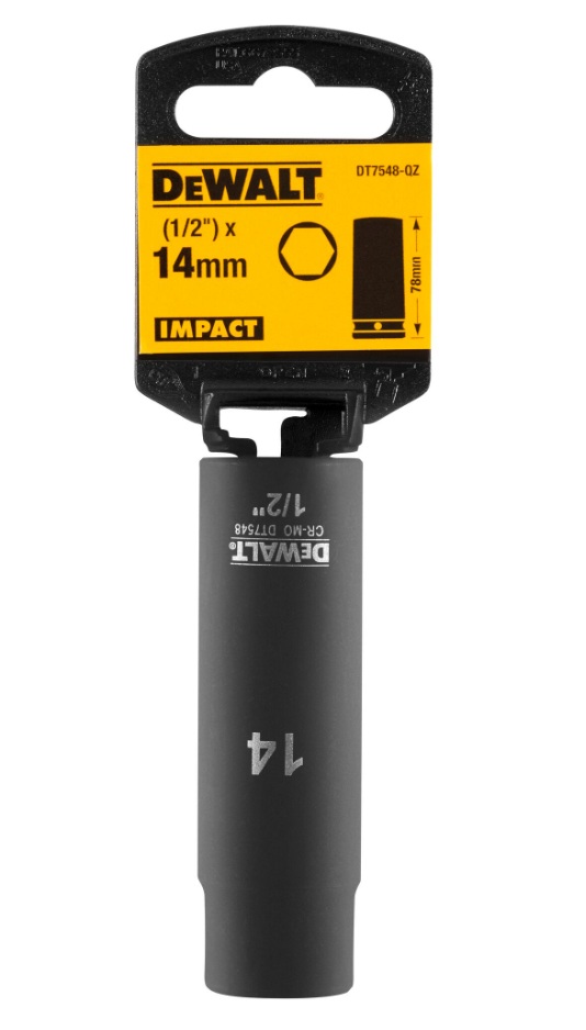 Kraftpipe DeWalt DT7548-QZ; 1/2''; 78 mm; 14 mm
