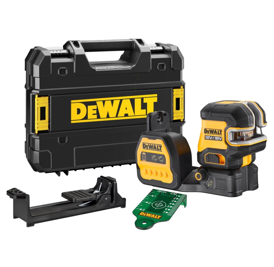 Linjelaser DeWalt DCE825NG18-XJ; 12/18 V (uten batteri og lader)