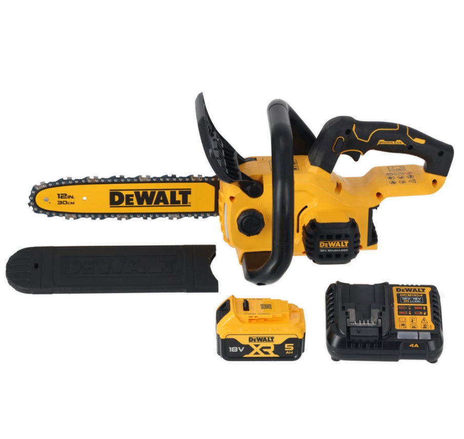 Motorsag DeWalt DCMCS565P1-QW; 18 V; 1x5,0 Ah batt.