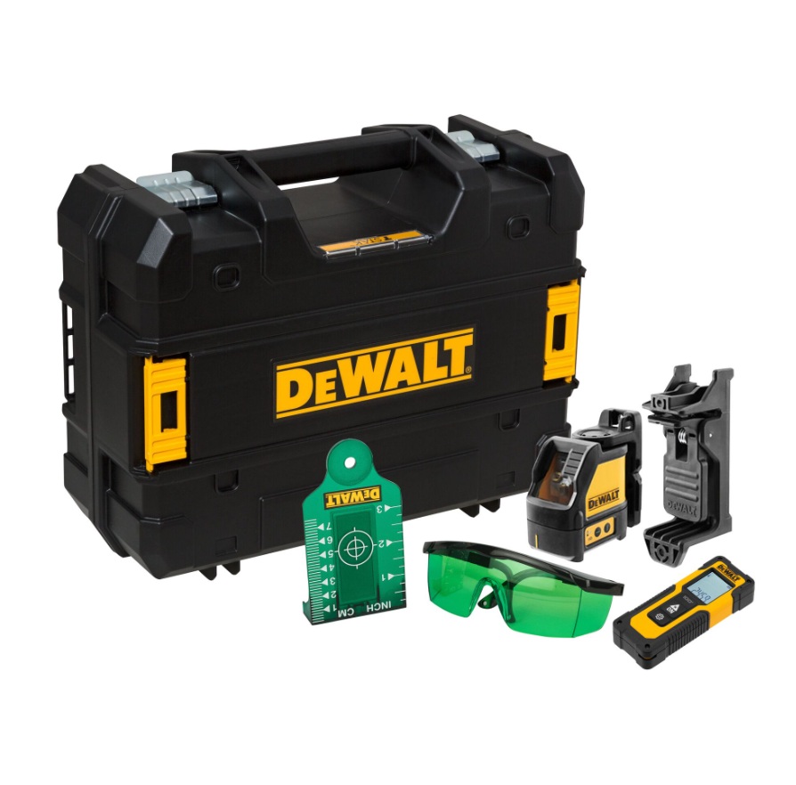 Linjelaser DeWalt DW0887100-1 + tilbehør