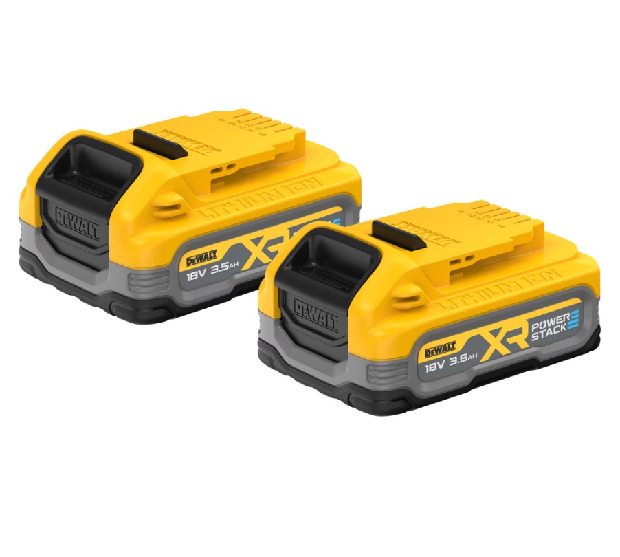 Batteri DeWalt DCBP318S2-XJ; 18 V; 3,5 Ah; Li-ion; 2 stk