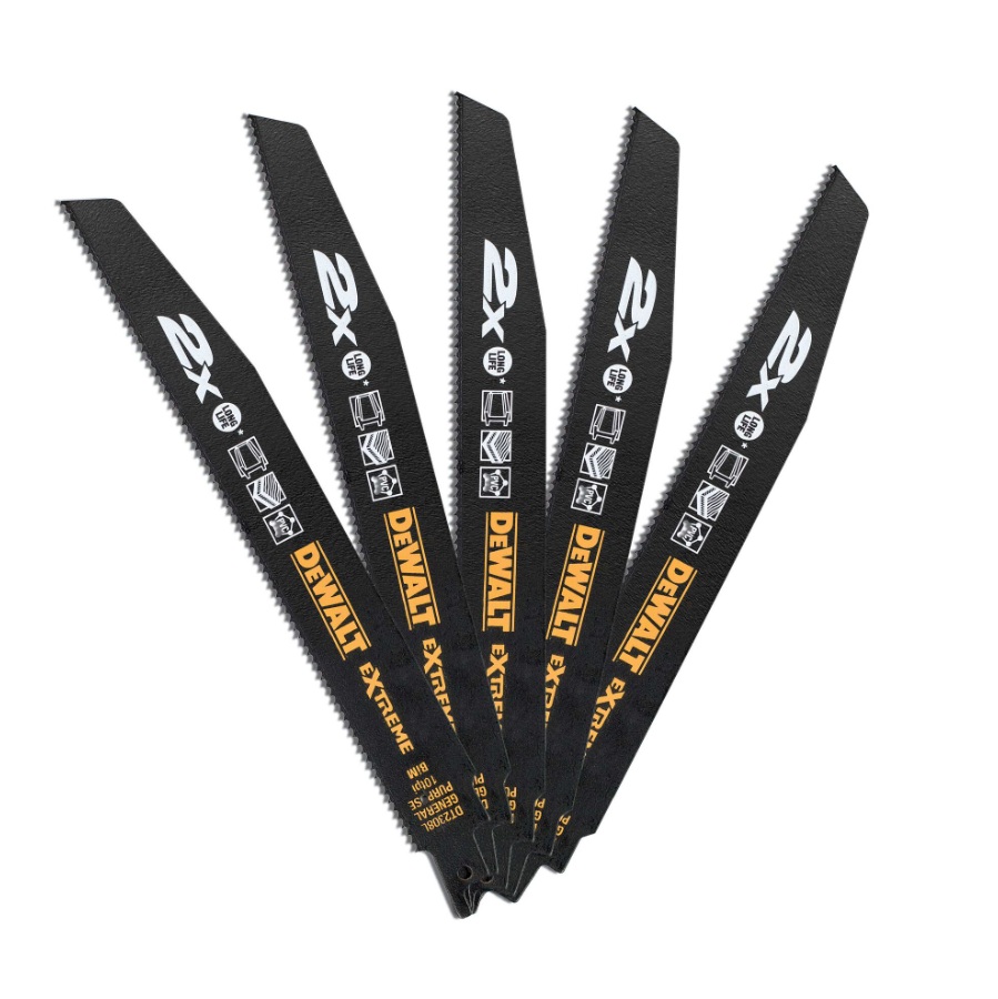 Tigersagblad DeWalt DT2308L-QZ; 228 mm; 5 stk