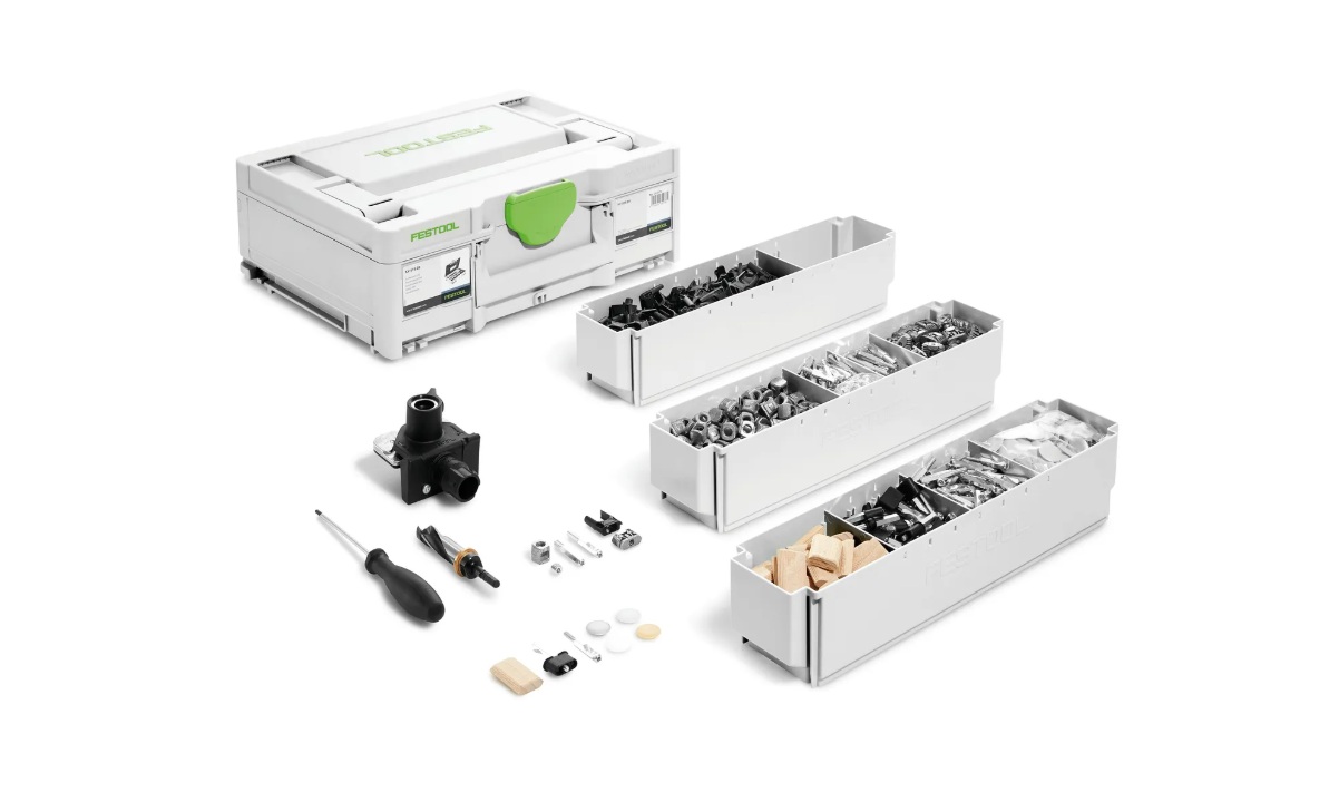 Tilkoblingselement sett Festool DOMINO KV-SYS D8; 333 stk