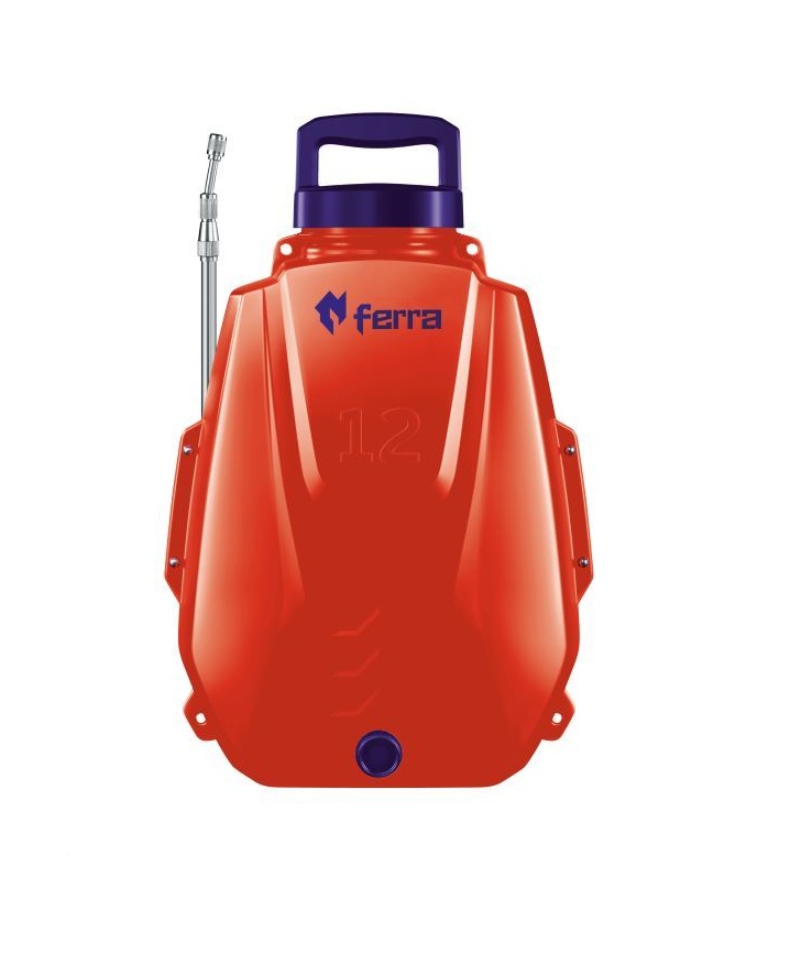 Batteridrevet sprøyte Ferra FR-BSPR12; 12 l; 18 V; 1x2,5 Ah batt.