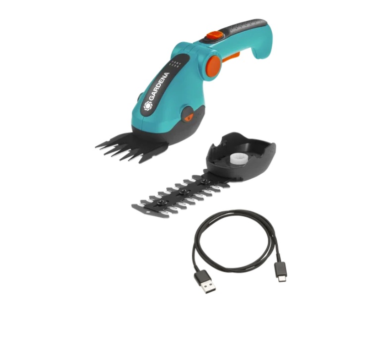 Hekk- og gressaks Gardena ComfortCut; 3,6 V; 80 mm; 1x3,0 Ah batt.