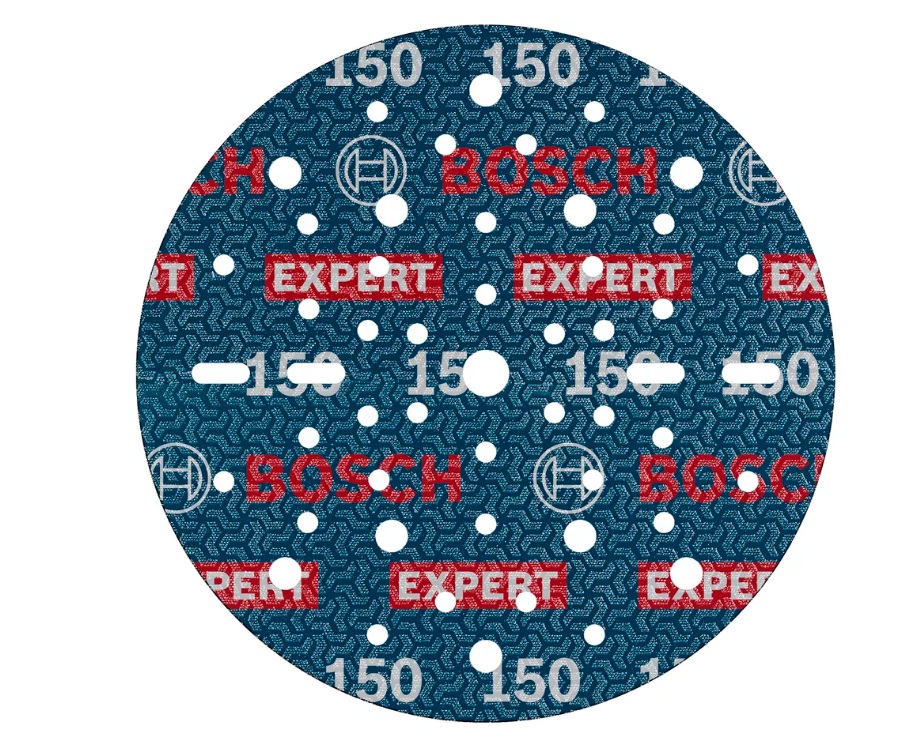 Sandpapir for eksenterslipere Bosch 2608902452; 150 mm; P150; 50 stk