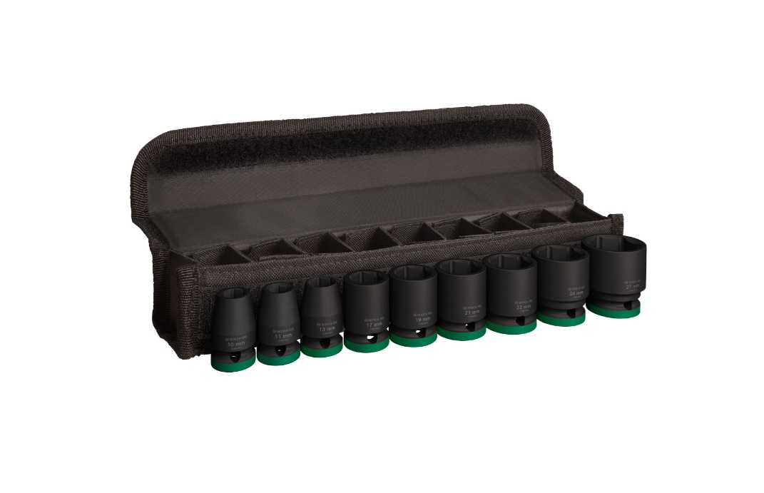 Slagpipersett Bosch 2608003041; 3/4''; 17-32 mm; 9 stk