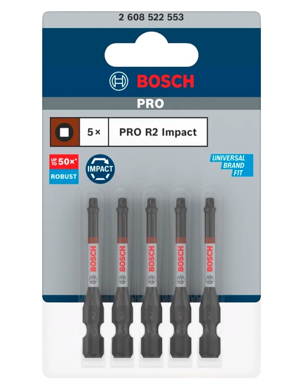 Impulssvingende dyse Bosch 2608522553; R2; 55 mm; 5 stk