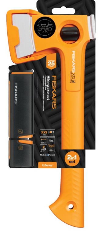 Campingøks Fiskars 1075437 + bryne