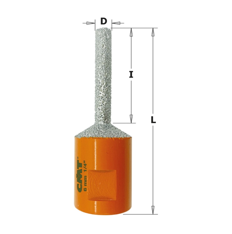 Diamantfres Cmt 552-506M; M14; D=6 mm; I=35 mm