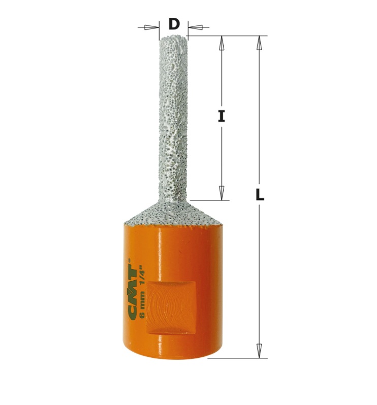 Diamantfres Cmt 552-508M; M14; D=8 mm; I=100 mm
